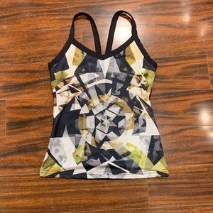 4/$30 Kosmic | Stained Glass Design Workout Top